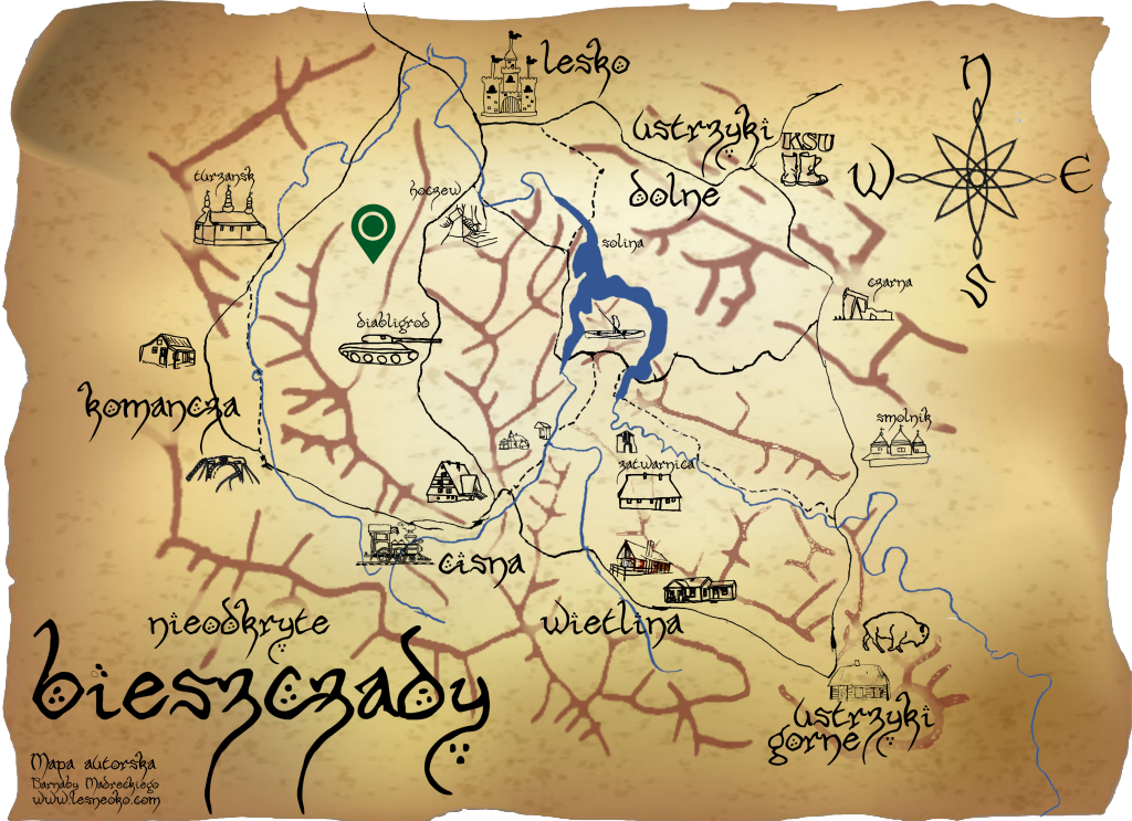 Samochodowy szlak Bieszczady wg Barnaby. Pk 12 Choceń Samochodowy szlak Bieszczady wg Barnaby. Pk 12 Choceń