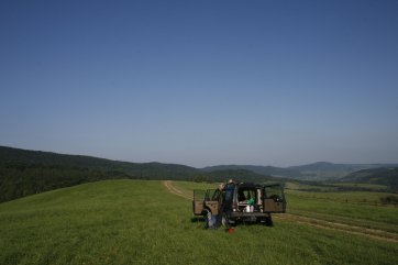 Samochodowy szlak Bieszczady wg Barnaby. Pk 13 Stężnica
